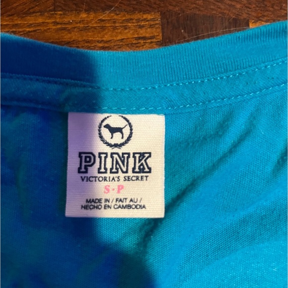 Victoria’s Secret PINK V Neck Tee Shirt - Picture 4 of 5